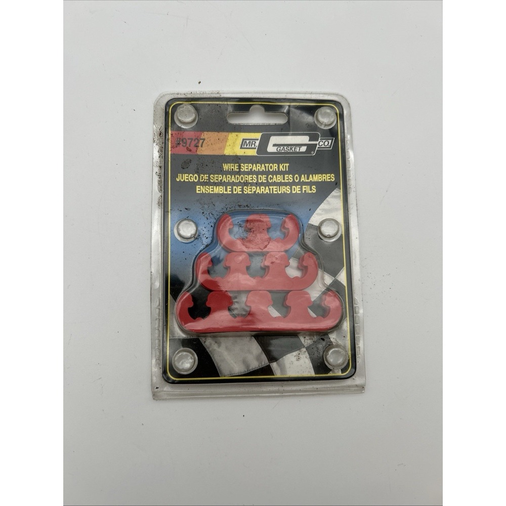 Mr Gasket 9727 Clip-On Wire Separator Loom Kit For 7-9mm Ignition Wire Cables